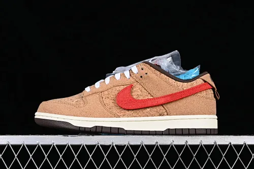 All categories Nk SB Dunk series Nk SB Dunk Low low-top sneakers C version Clot x Nk Dunk SB Low "Cork" cork joint model SB low-top casual sneakers FN0317-121